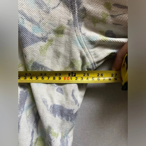 Zara abstract  printed cotton hoodie Sz L - Picture 6 of 8